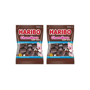 送料無料】HARIBO ハリボー チョコマシュマロ Chamallows soft kiss