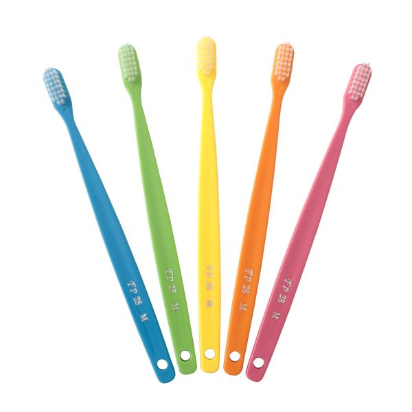 福田ブラシ工業 歯科医院用歯ブラシ FP28-M(ふつう) 20本入り 日本製 28M