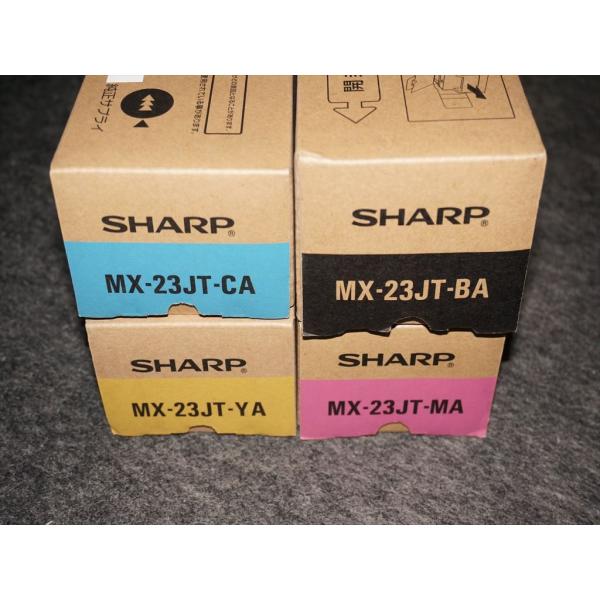 4色セット 純正 シャープ SHARP MX-23JTBA/MA/YA/CA トナー 適合機種：MX...