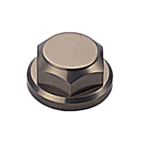 ハリケーン(HURRICANE) ステムナット (M22XP1.0) チタンカラー HT0804T