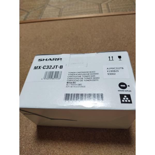 シャープ MX-C32JT-B 黒・ブラック 純正トナー（フルカラー複合機 MX-C302W 対応
