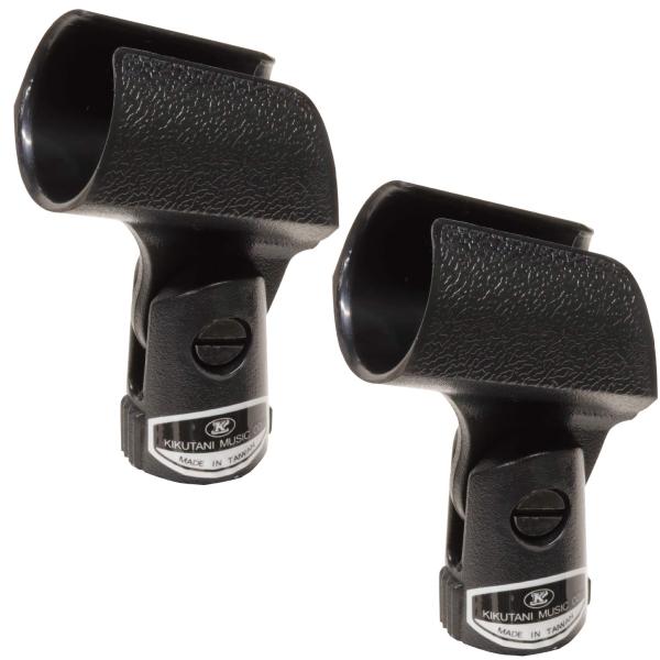 キクタニ マイクホルダー シュアータイプ 差し込みタイプ MH-3 【2個セット】