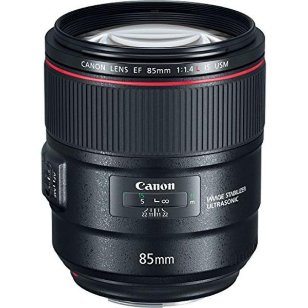 Canon 単焦点レンズ EF85mm F1.4L IS USM フルサイズ対応 EF8514LIS