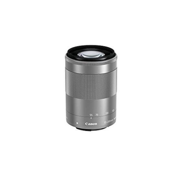 Canon 望遠ズームレンズ EF-M55-200mm F4.5-6.3 IS STM(シルバー) ...