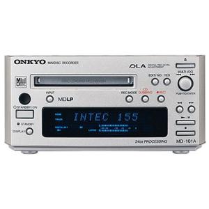 ONKYO INTEC155 MDデッキ MD-101A(S) /シルバー｜mantendo1