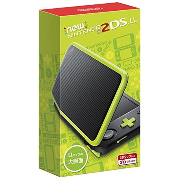 Newニンテンドー2DS LL ブラック×ライム