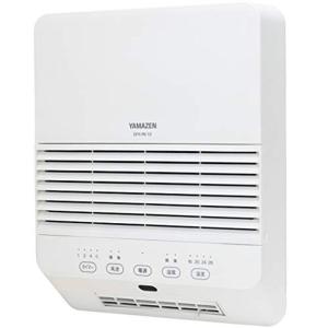 山善 大風量 セラミックヒーター 壁掛タイプ (温度センサー) (1200/600W 2段階切替) (風量2段階調節) (切タイマー 最大6｜mantendo1