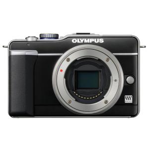 OLYMPUS ミラーレス一眼 PEN E-PL1ボディ ブラック E-PL1 BODY