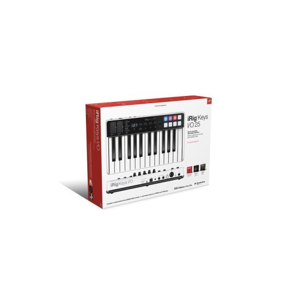 IK Multimedia iRig Keys I/O 25 オーディオ・インターフェイス&amp;MIDI...