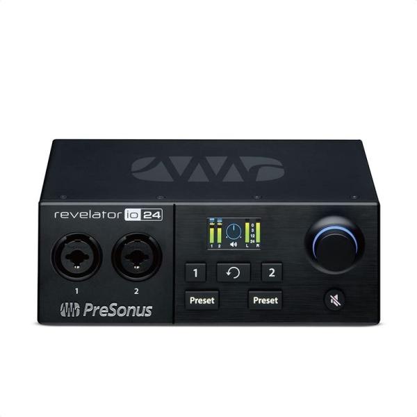 PreSonus Revelator io24 オーディオ/MIDIインターフェース エフェクト/ミ...
