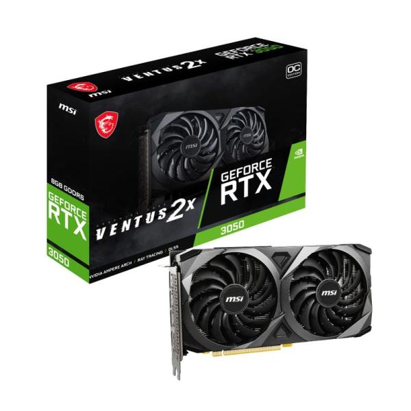 MSI GeForce RTX 3050 VENTUS 2X 8G OC グラフィックスボード VD...