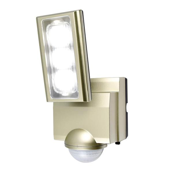 エルパ (ELPA) コンセント式 センサーライト 1灯 (白色LED/防水仕様) 屋外 センサーラ...