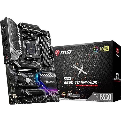 MSI MAG B550 TOMAHAWK マザーボード ATX AMD B550 チップセット搭載...