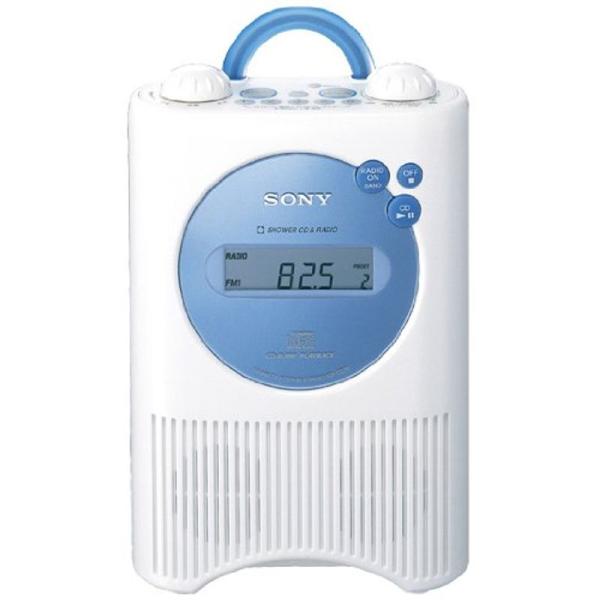 SONY CDラジオ 防滴仕様 ブルー ICF-CD74/L 並行輸入品