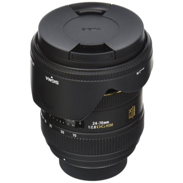 SIGMA 標準ズームレンズ 24-70mm F2.8 IF EX DG HSM ニコン用 フルサイ...