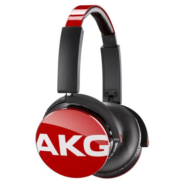 AKG Y50 ヘッドホン 密閉型/オンイヤー レッド Y50RED 国内正規品