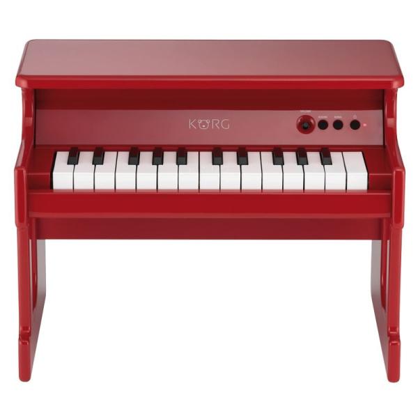 KORG tinyPIANO タイニーピアノ ミニ鍵盤25鍵 レッド 自動演奏デモソングを50曲内蔵