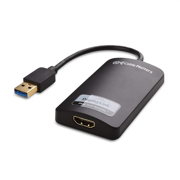 Cable Matters USB HDMI 変換アダプター USB 3.0 HDMI 変換 HDM...
