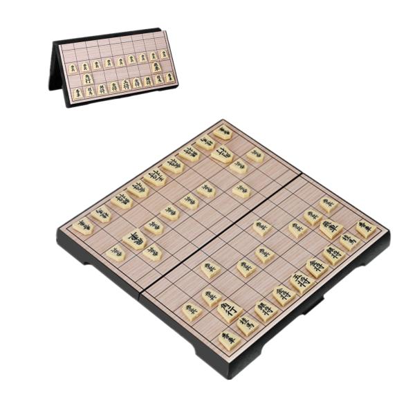 Keyquill 将棋 マグネット式 将棋盤 ボードゲーム 折りたたみ コンパクト旅行 初