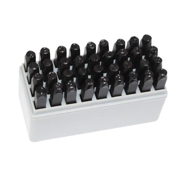 HFS(R) 打刻印 6mm 36本 刻印セット アルファベット 数字 金属 木材 プラスチッ