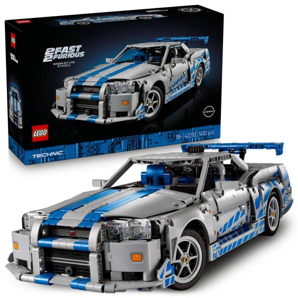 レゴ(LEGO) テクニック ワイルド・スピード 日産スカイラインGT-R (R34) おもち