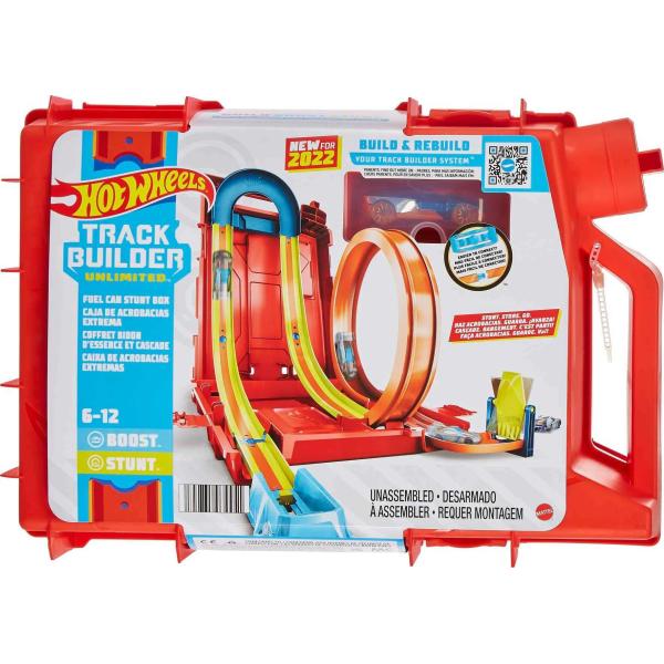 ホットウィール(Hot Wheels) トラックビルダー スタント ボックス 【6才~】 HDX7