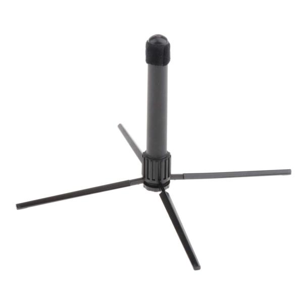 Milageto フルートスタンド ンド ットホルダー 折りたたみ式 ポータブル