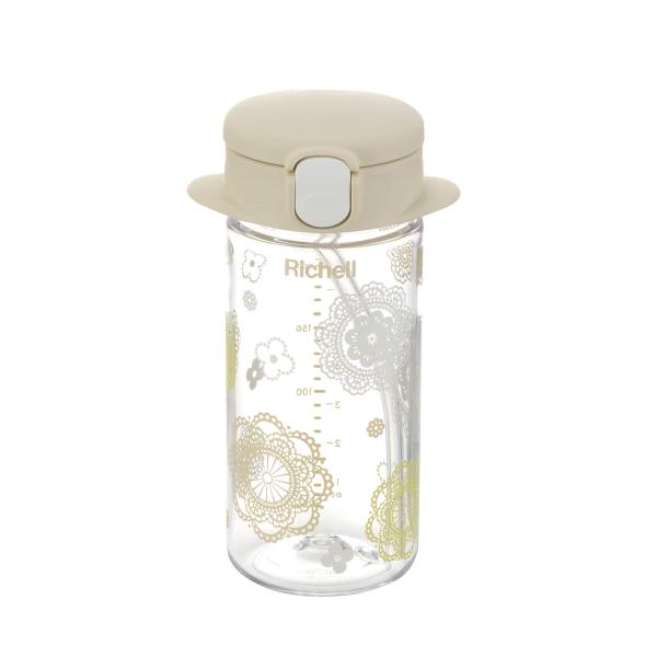 リッチェル アクリア スリムマグR 240 ベージュ 1個 240ml 7カ月