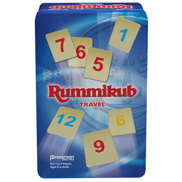 Pressman Toy Rummikub Travel in Collectible Tin 10...