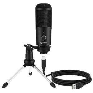 ZENLO コンデンサーマイク USBマイク PC用マイク 卓上マイク