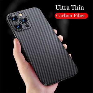 IPhone用カーボンファイバーマットケース,デラックスケース,超薄型,0.2mm,pp,iphone 15, 14, 13, 12 mini,11 pro max,15pro,xs,xr,x,6、7、8プラス、se