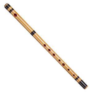山本竹細工屋 竹製篠笛 7穴 七本調子 伝統的な楽器 竹笛横笛 (黒紐巻き)｜mantendo9