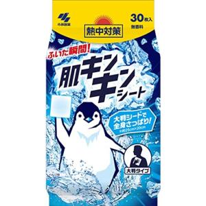 熱中対策 肌キンキンシート 大判シートで全身さっぱり