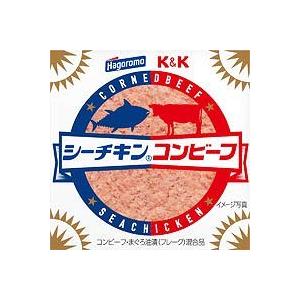 Ｋ＆Ｋ 国分 シーチキンコンビーフ 80g缶（12缶入り×１ケース)｜mantendo9