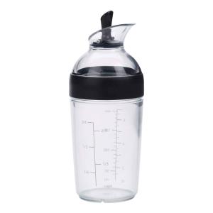 OXO ドレッシング シェーカー ボトル 200ml ブラック レシピ付｜mantendo9