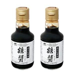 小豆島 樽仕込み ヤマロク醤油 再仕込み醤油 鶴醤 145ml×2本セット