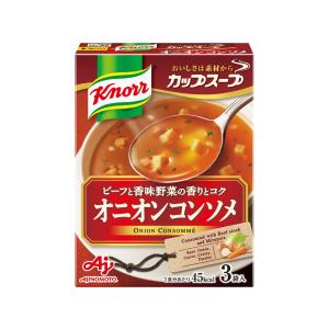味の素 クノール カップスープ オニオンコンソメ 3袋入 ×10個｜mantendo9