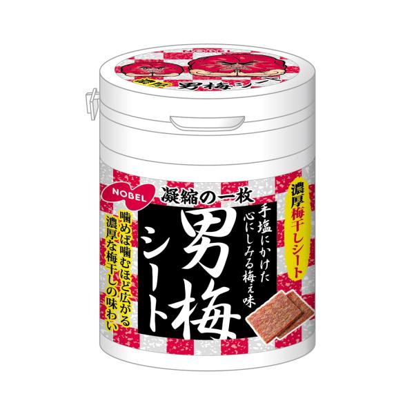 ノーベル 男梅シートボトル 75g×4個