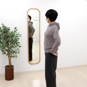 幸運を呼び込む八角ミラー 33.5×148cm...の詳細画像2