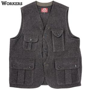 WORKERS ワーカーズ WORKERS Cruiser Vest, Tiger Stripe クルーザー