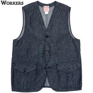 WORKERS ワーカーズ WORKERS Cruiser Vest, Tiger Stripe クルーザー