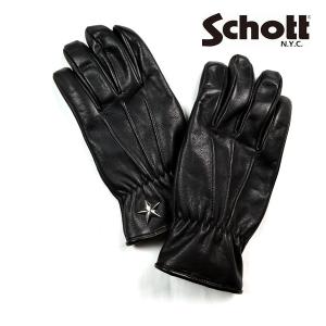 ショット Schott 3169030 ONE STAR GLOVE ワンスターグローブ　バイク　bike｜manufactures-japan