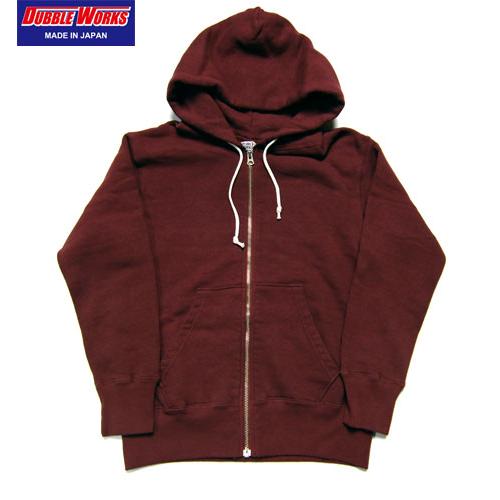 ダブルワークス DUBBLE WORKS 88003 "LOOP WHEEL”ZIP-UP SWEA...