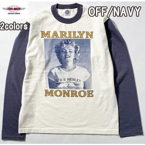 トイズマッコイ TOYS McCOY TMC2356 LONG SLEEVE TEE　MARILYN...