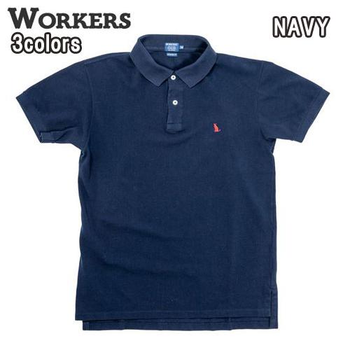 ワーカーズ WORKERS Polo Modified Fit ポロシャツ　モディファイ　鹿の子