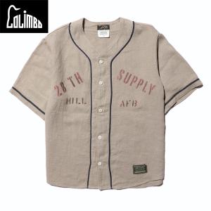 コリンボ COLIMBO ZY-0306 Doolittle Base Ball Shirt" Supply & Demand (28th サプライ アンド デマンド) " ベースボールシャツ｜manufactures-japan