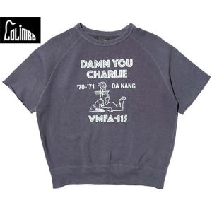 コリンボ COLIMBO ZZ-0401 Lagergeld Cut-off Sweat Shirt "DAMN YOU CHARLIE" 半袖　スウェット｜MANUFACTURES本店