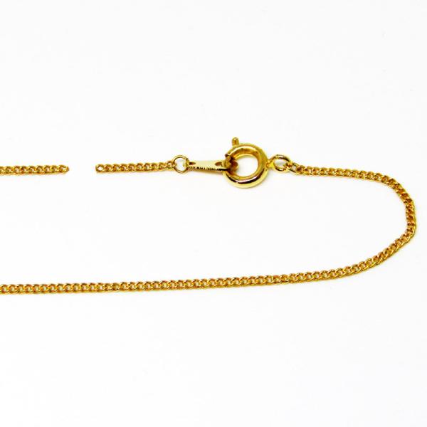 アクセサリー修理 18金ネックレスチェーン接続修理　レーザーロウ付け