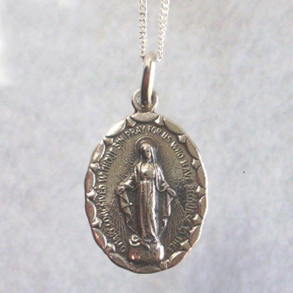 Silver925 マリア　ペンダント　アンティーク　レプリカ