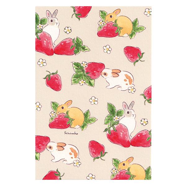 森山標子ポストカード いちごとかくれんぼ 1枚入 L01-PH-85 ACTIVE 30個までメール...